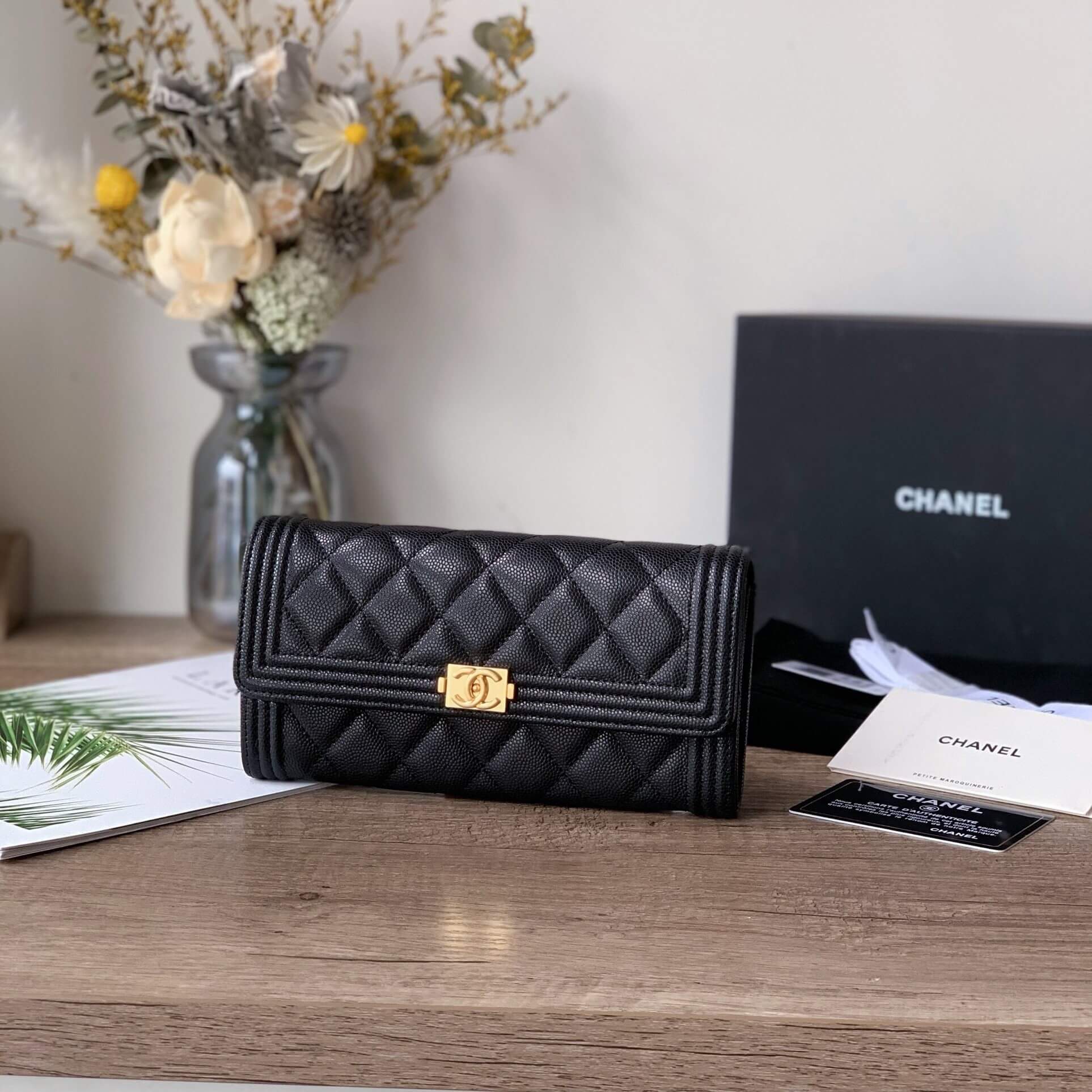 Chanel classic long wallet - Image 2