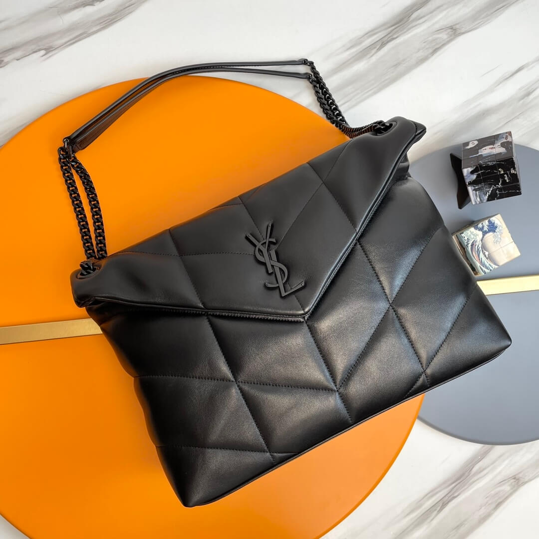 Black YSL PUFFER MEDIUM in Nappa leather - Image 2