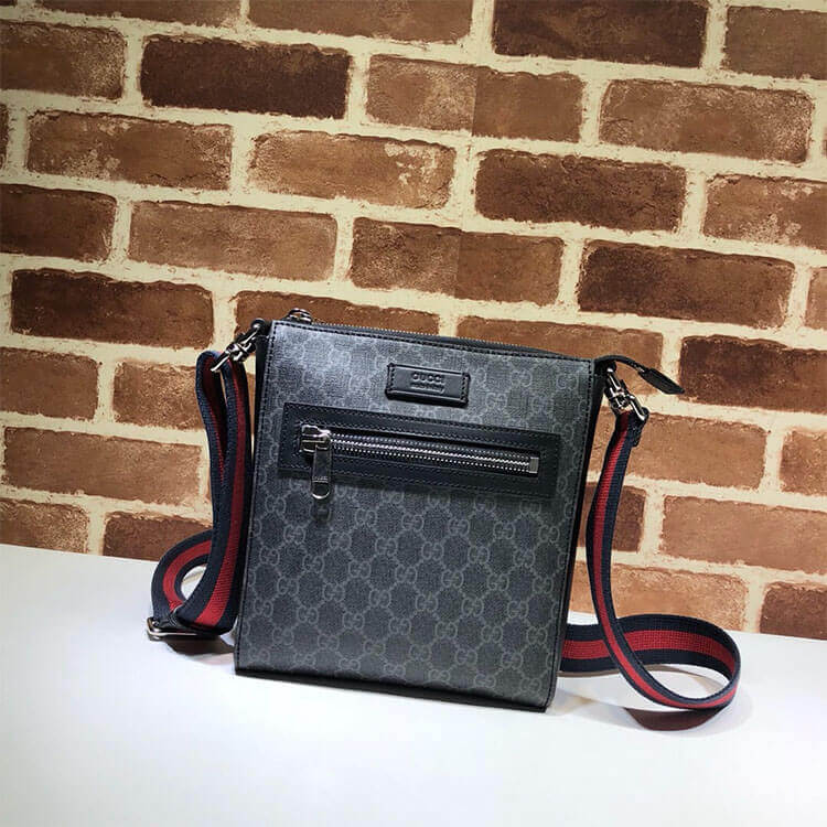 Gucci GG Black Small Messenger Bag - Image 2