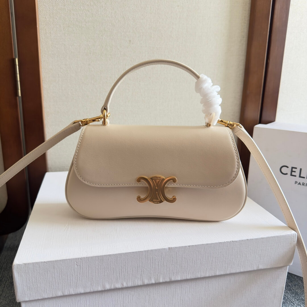 CELINE TEEN CELINE LOLA bag in shiny calf leather(Best
 Grade) - Image 2