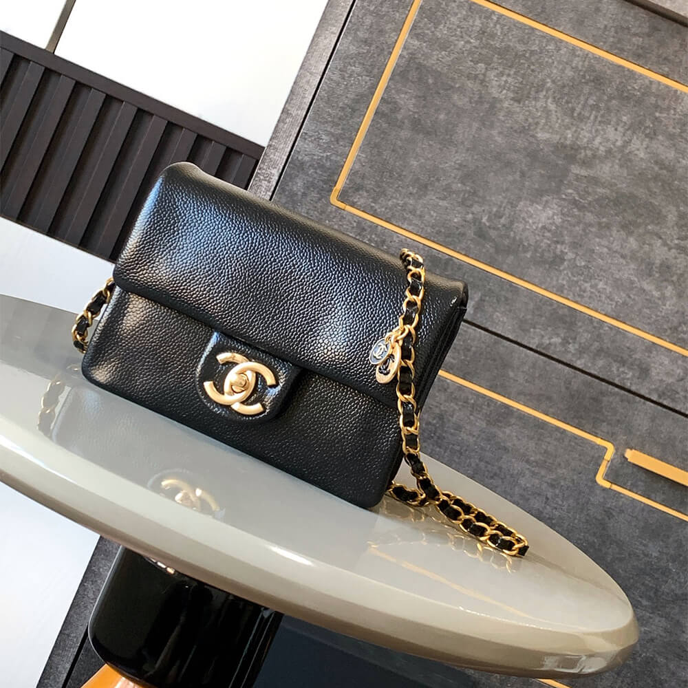 Black CHANEL Mini Flap Bag (Best
 grade) - Image 2