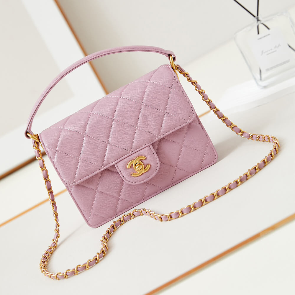 Pink lychee pattern Chanel Small Handbag (Best
 grade) - Image 2