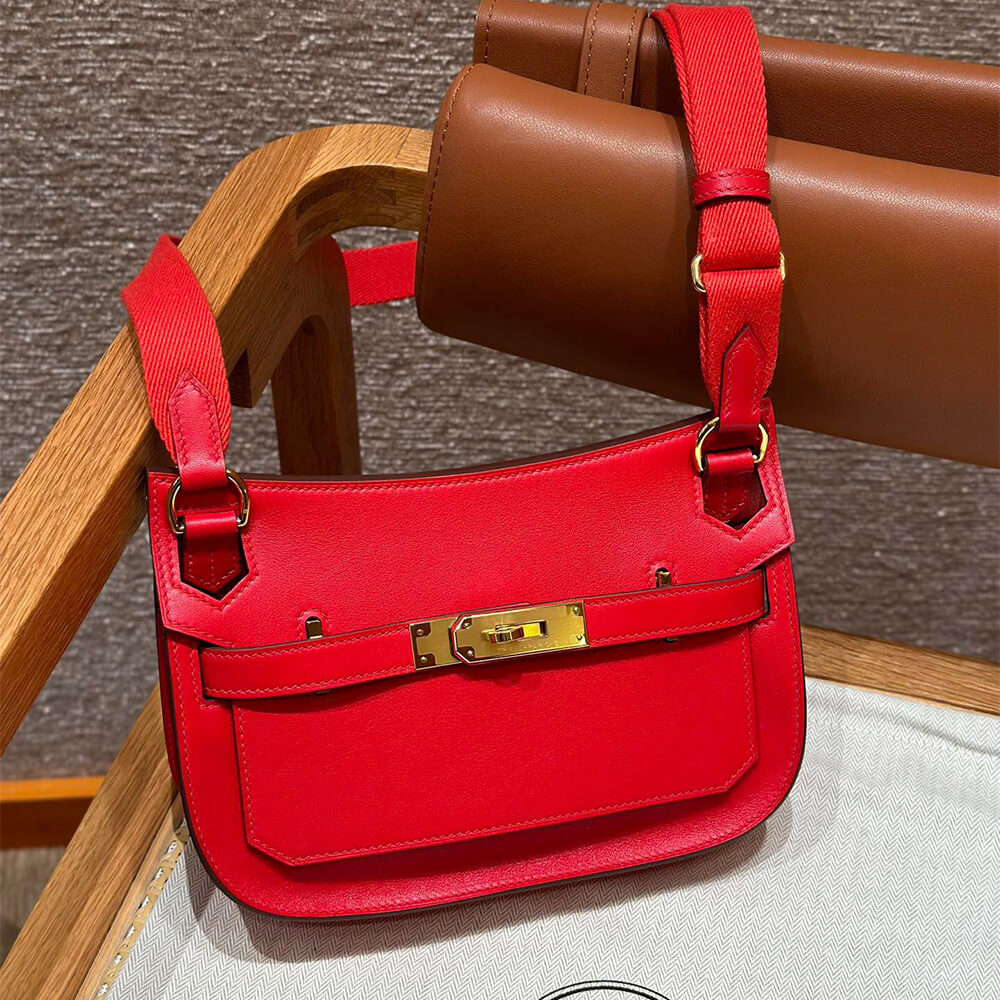 Red Hermes Jypsiere Mini - Image 2