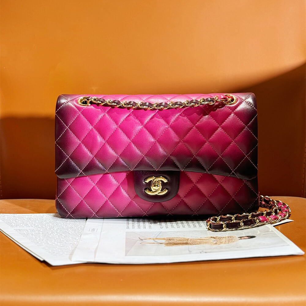 Fuchsia CHANEL CLASSIC 11.12 HANDBAG (Best
 grade) - Image 2