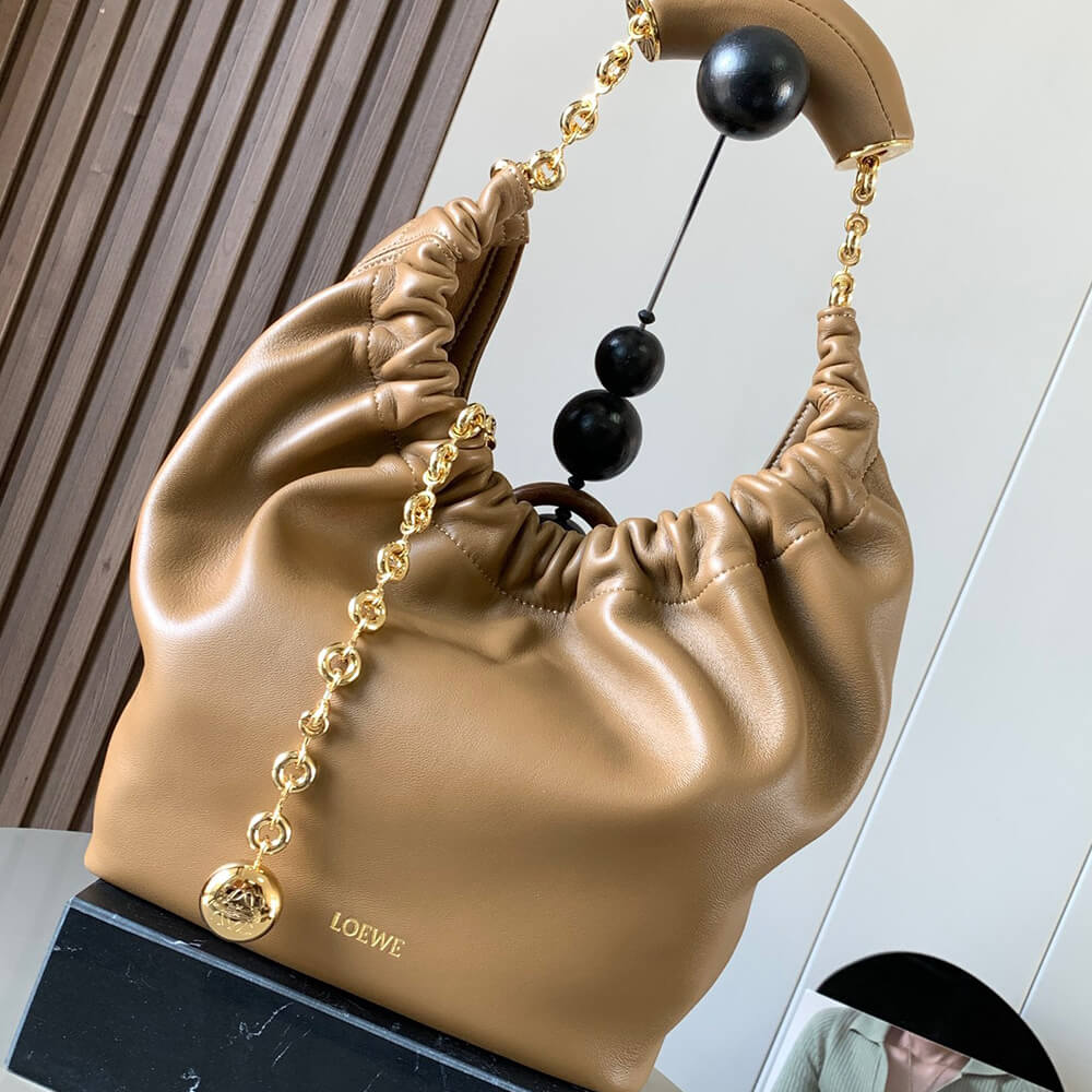 Oak Loewe Small Squeeze bag in nappa lambskin - Image 2