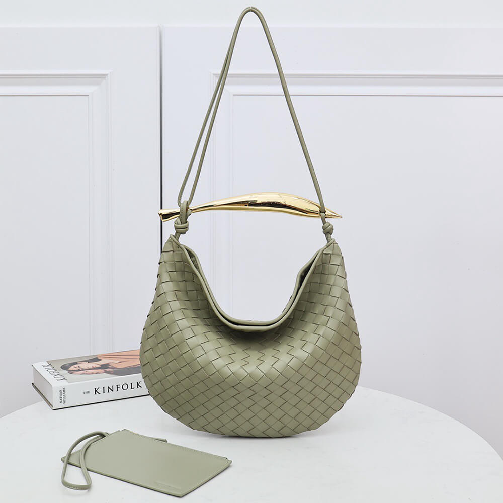 Travertine Bottega Veneta Medium Sardine Handbag - Image 2