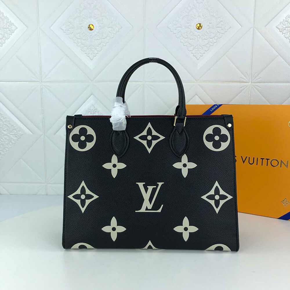 Cream Louis Vuitton CRAFTY ONTHEGO GM - Image 2