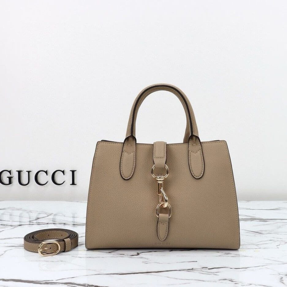GUCCI SMALL TOTE BAG WITH HOOK CLOSURE - Image 2