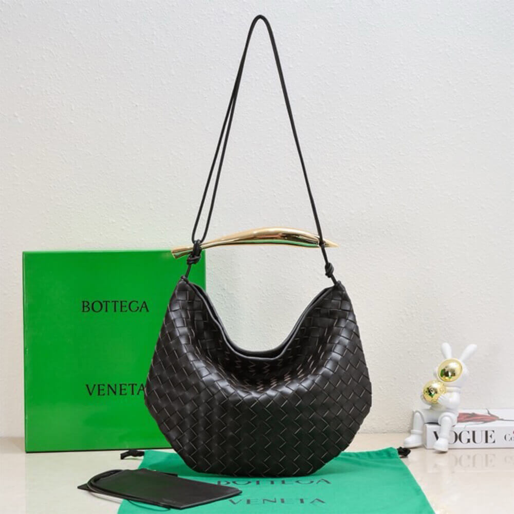 Black Bottega Veneta Medium Sardine Handbag - Image 2
