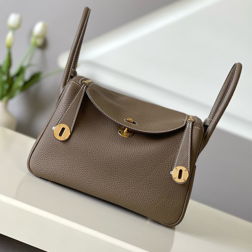 Elephant Gray Hermes Lindy 26 - Image 2