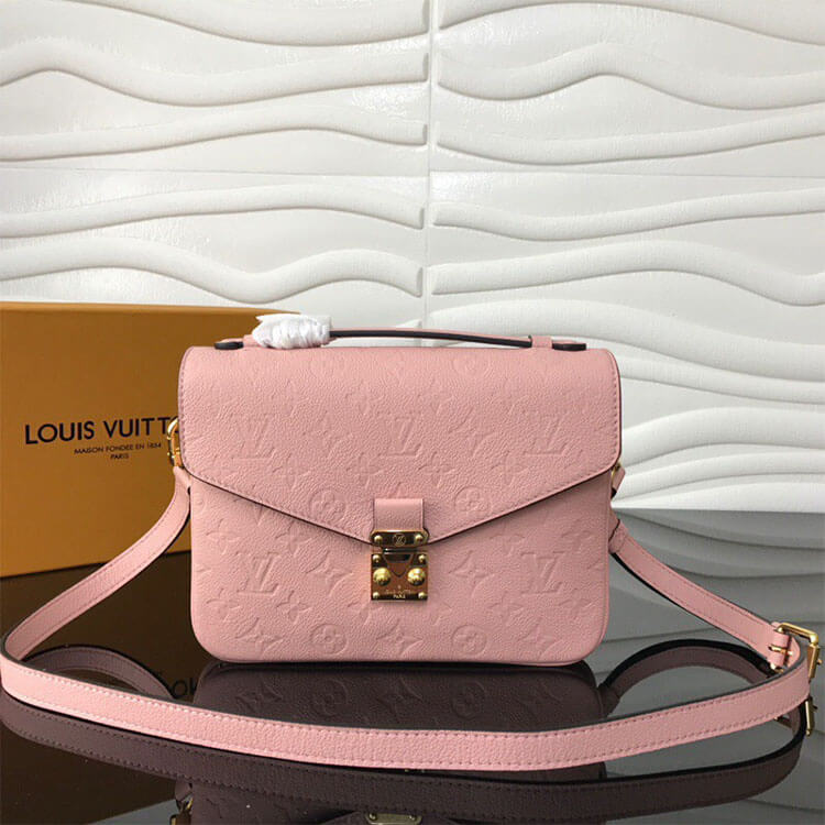 Rose Poudre Pink LV Pochette Metis Handbag - Image 2