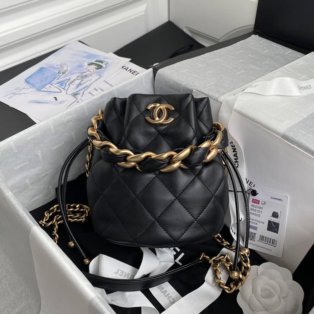 CHANEL Drawstring Bag - Image 2