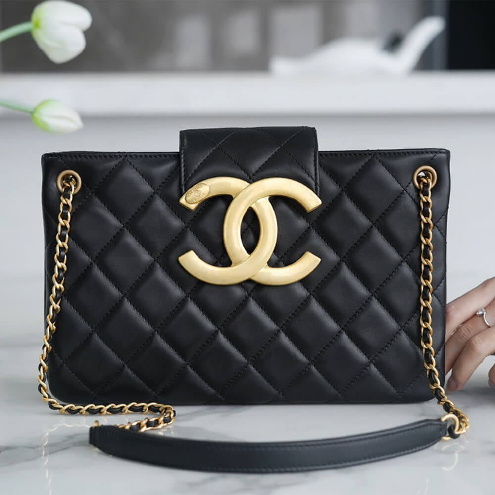 Chanel Logo Shoulder Bag - Image 2