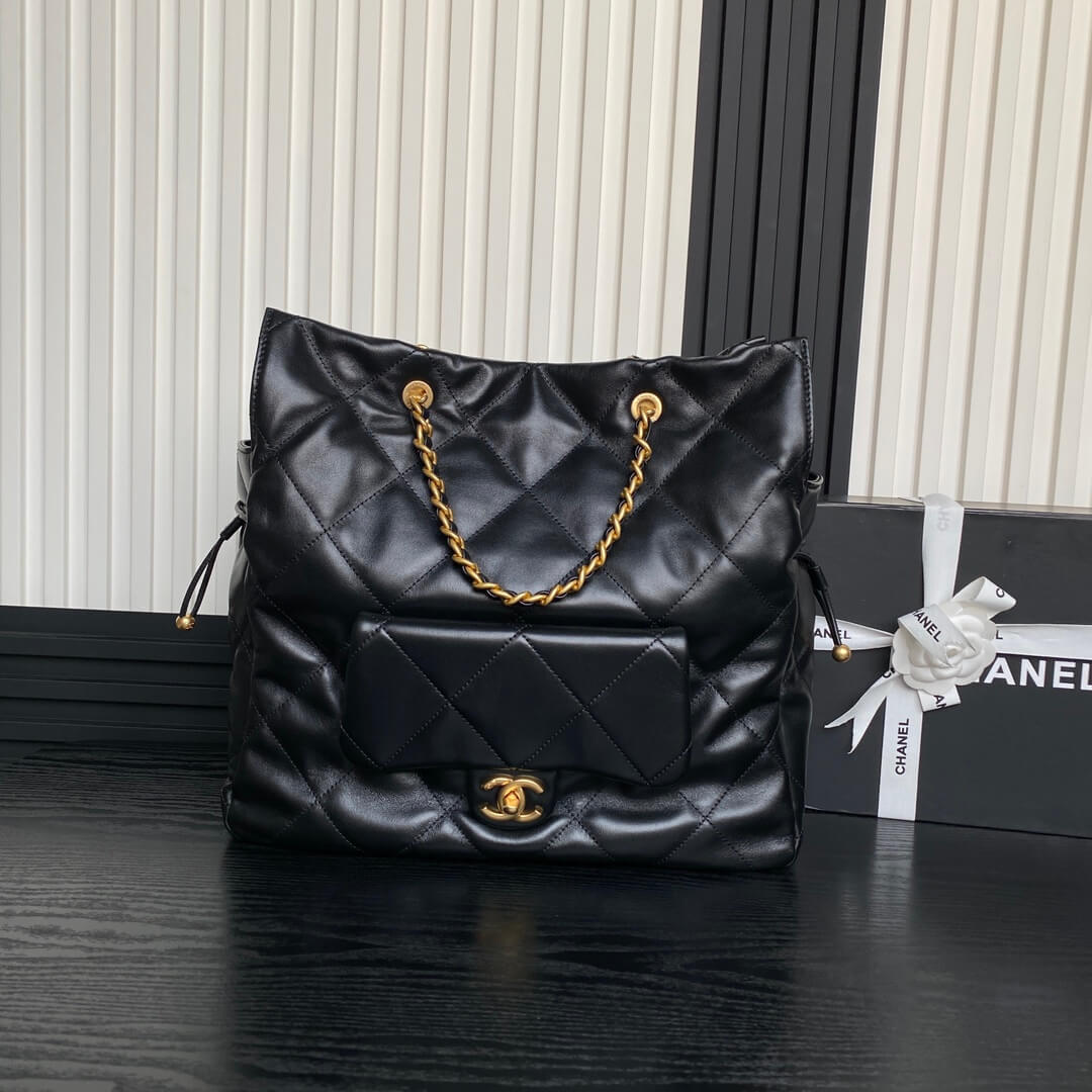 Black Chanel Shopping Bag (Best
 grade) - Image 2
