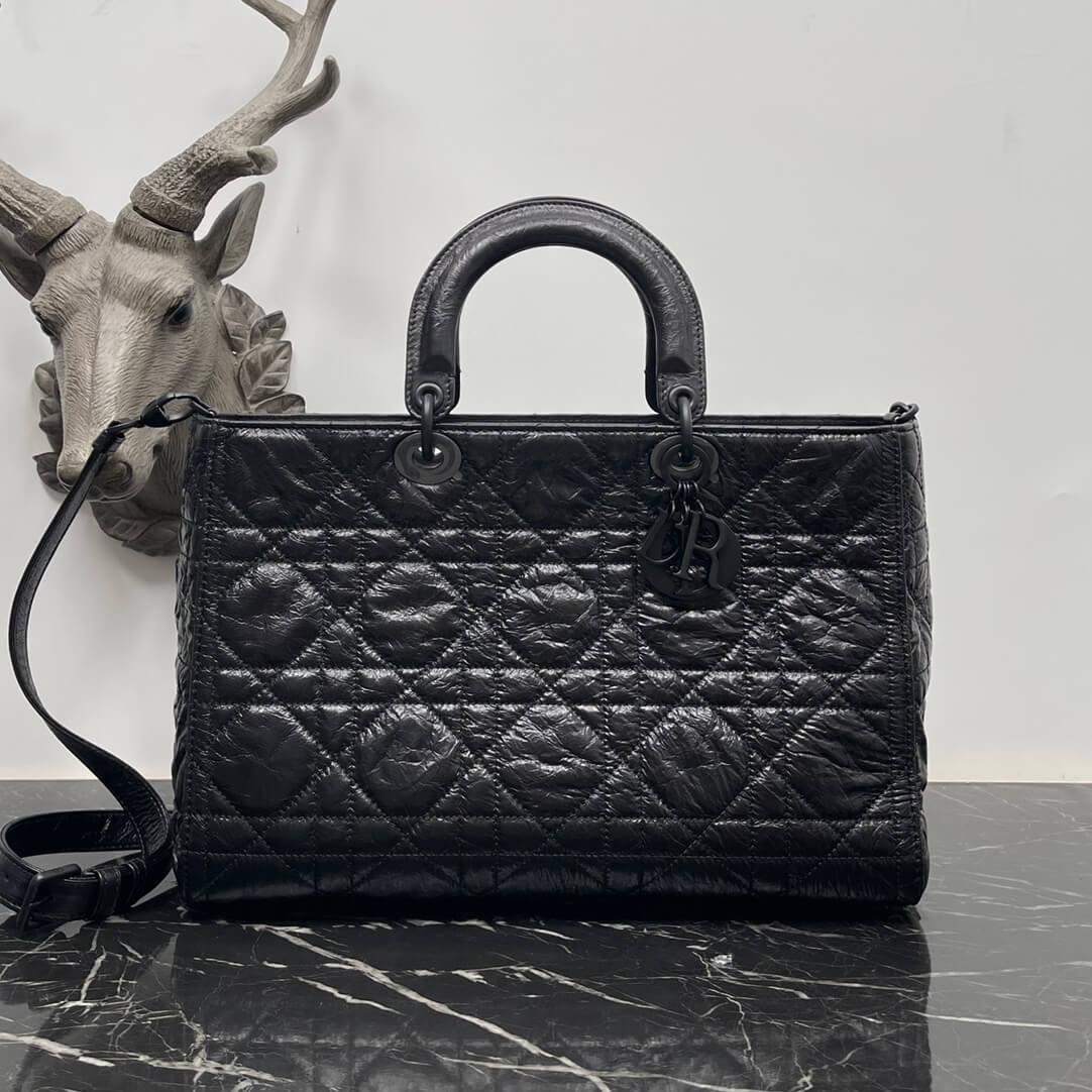 Dior Large Lady D-Sire Bag - Image 2