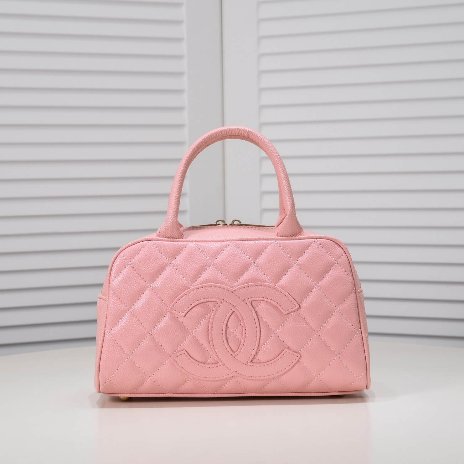 CHANEL Medium Vintage Boston Bag - Image 2