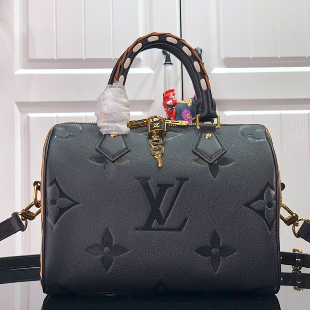 Black Louis Vuitton SPEEDY BANDOULIERE 25 - Image 2