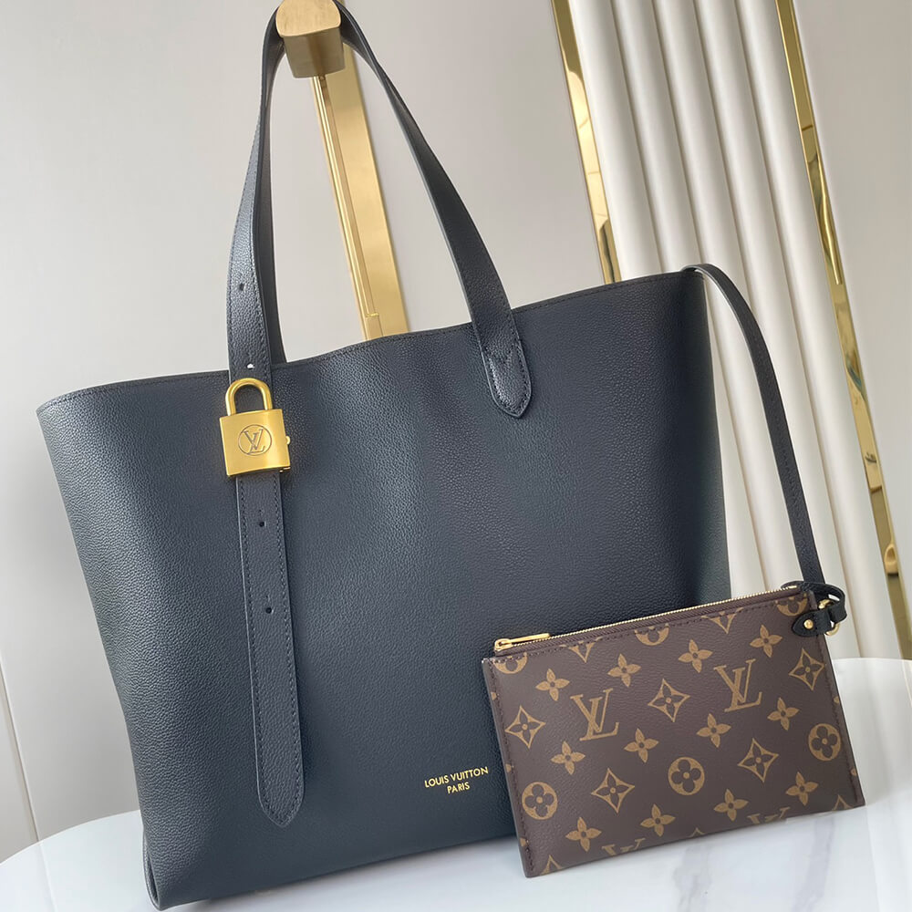 Black LV Low Key Cabas MM - Image 2