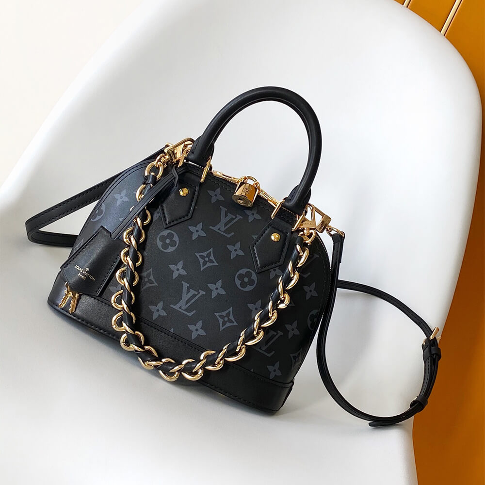 Cowhide LV Alma BB Bag - Image 2