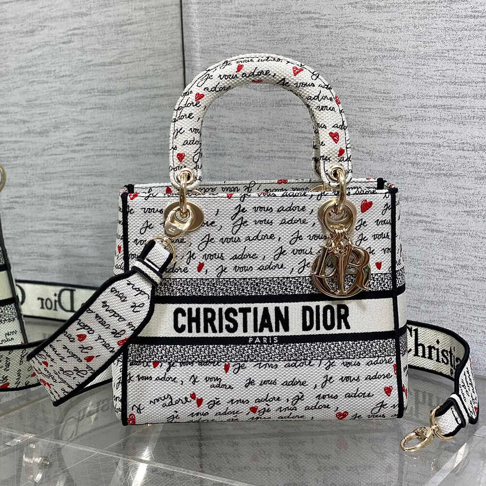 Dioramour Medium Lady D-Lite Bag - Image 2