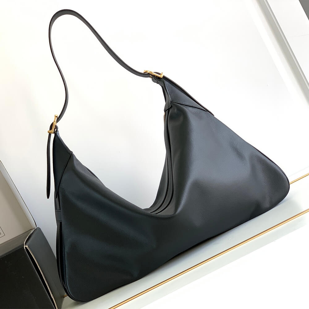 Black CELINE Large Romy bag in soft calfskin - Image 2