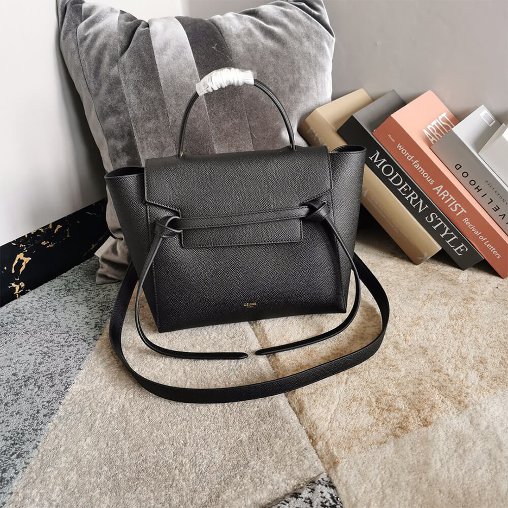 Black CELINE MICRO BELT BAG - Image 2