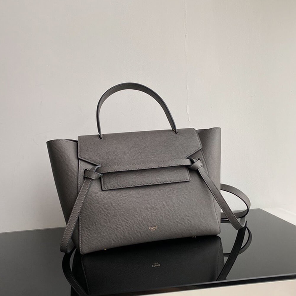 Grey CELINE MINI BELT BAG - Image 2
