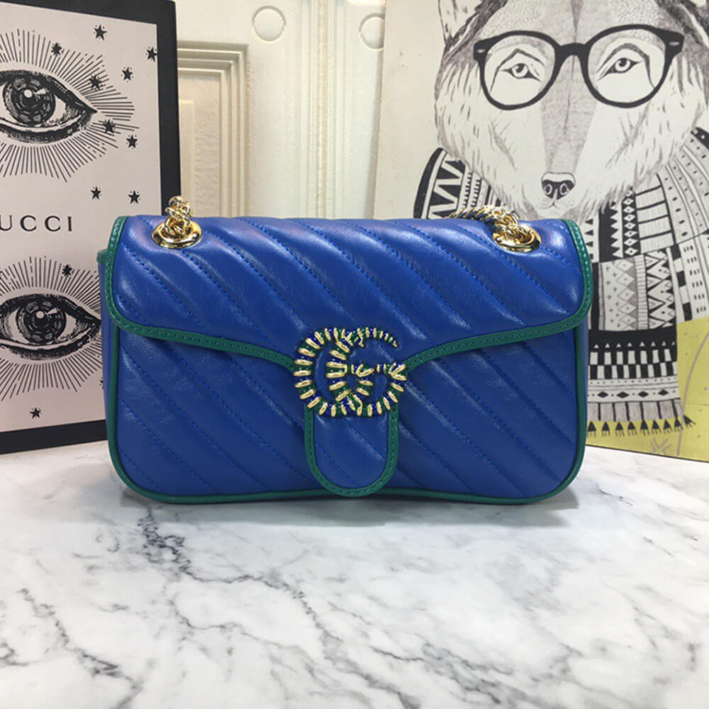 GG Marmont small matelasse shoulder bag - Image 2