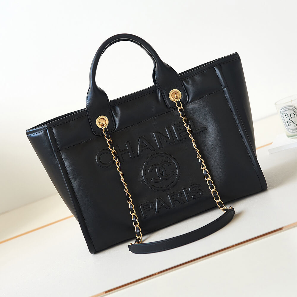 Black Chanel Small Tote Bag (Best
 grade) - Image 2