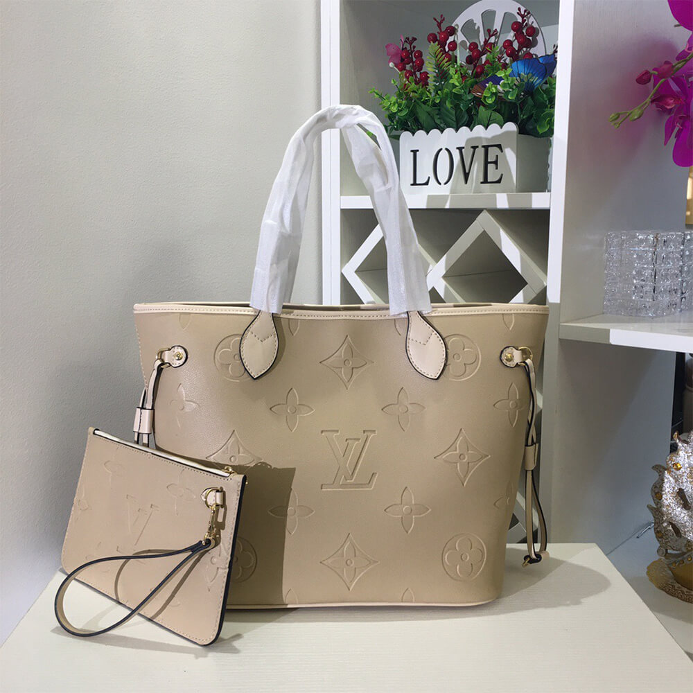 Gray LV NEVERFULL MM - Image 2