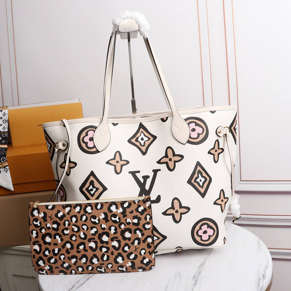 Cream LV NEVERFULL MM - Image 2