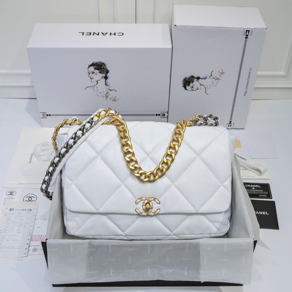 CHANEL 19 MAXI HANDBAG - Image 2