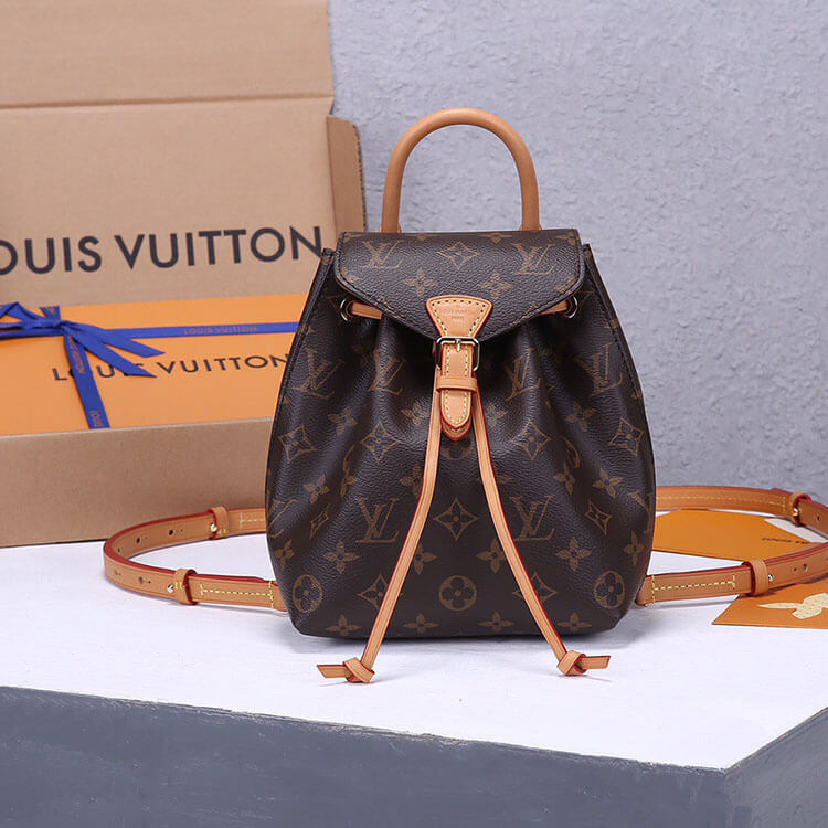 Aged Natural LV Montsouris BB Backpack - Image 2