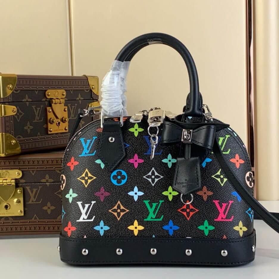 Multicoloured LV x TM Alma BB Bag - Image 2