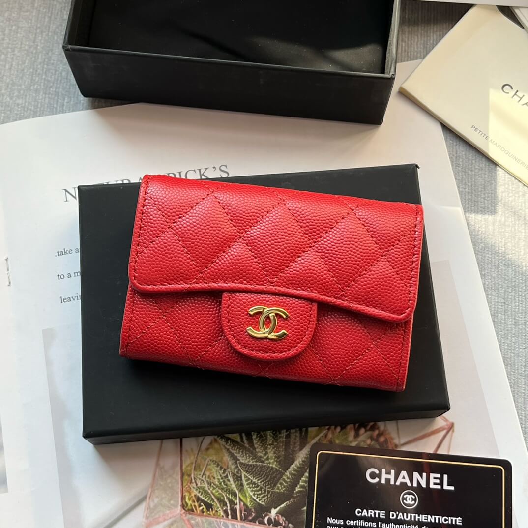Chanel CF card holder coin purse - Image 2