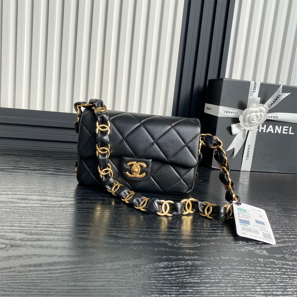 Black CHANEL Small Flap Bag (Best
 grade) - Image 2