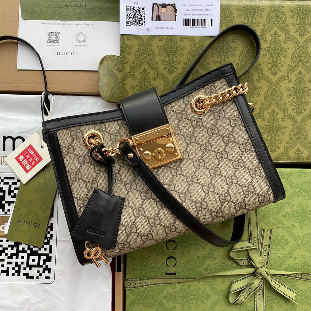 Padlock small GG shoulder bag - Image 2