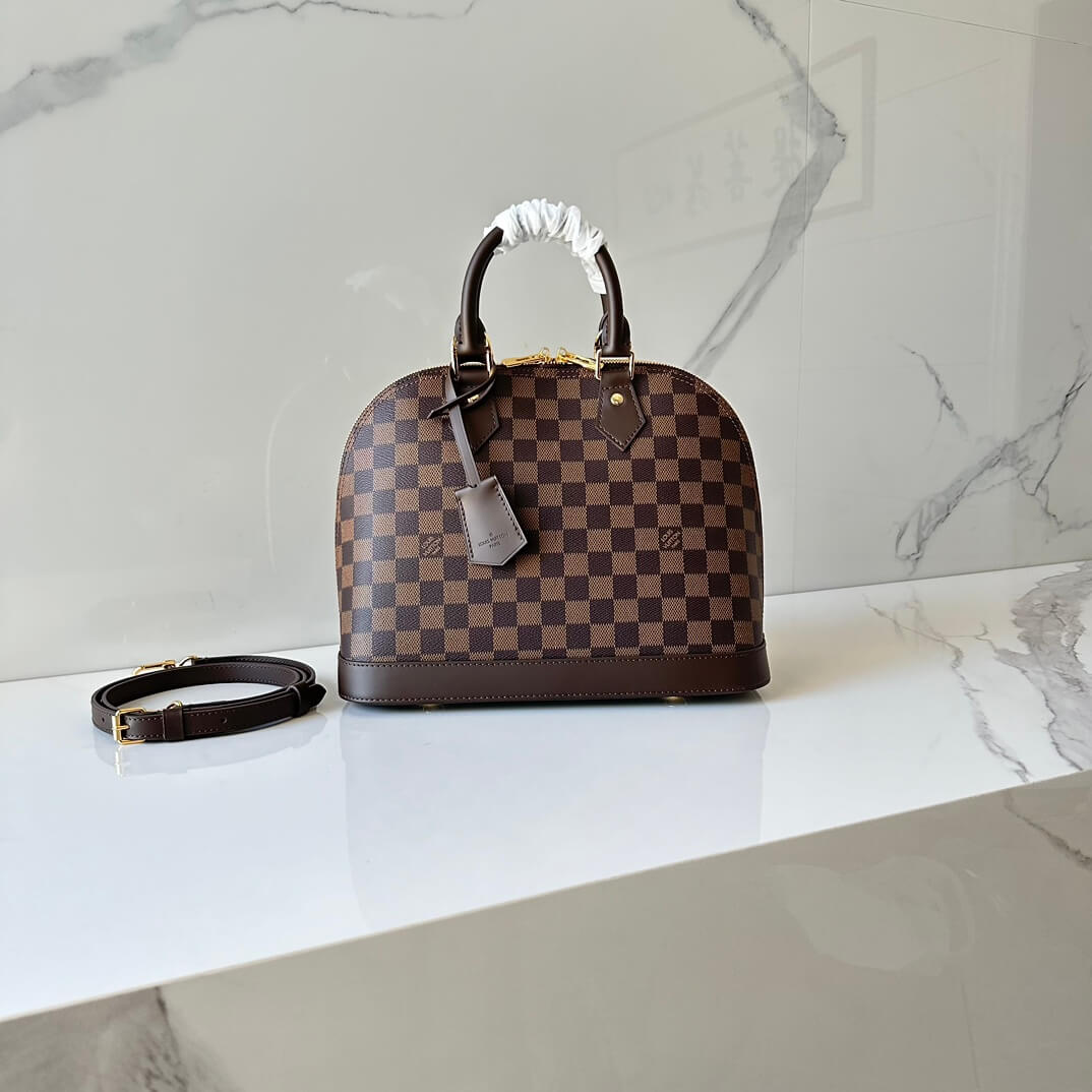 Damier Ebene LV Alma PM Bag - Image 2