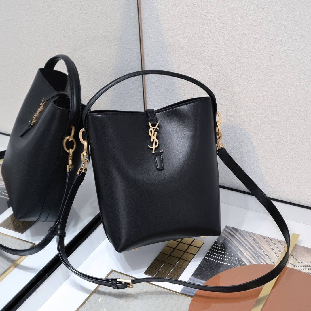 Black YSL LE 37 Leather - Image 2