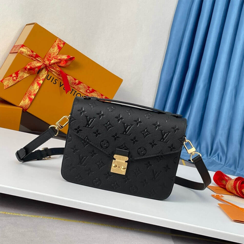 Black LV Pochette Metis - Image 2