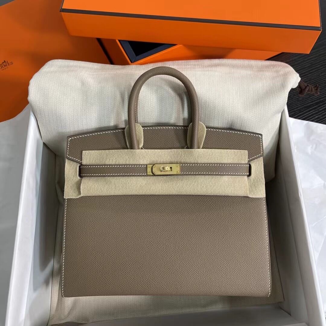Etoupe Hermes Birkin 25 Sellier (Best
 Grade) - Image 2