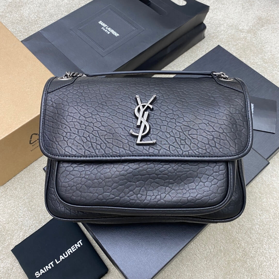 YSL NIKI MEDIUM IN GRAINED LAMBSKIN - Image 2