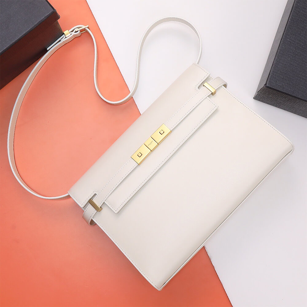 White YSL Manhattan Box - Image 2