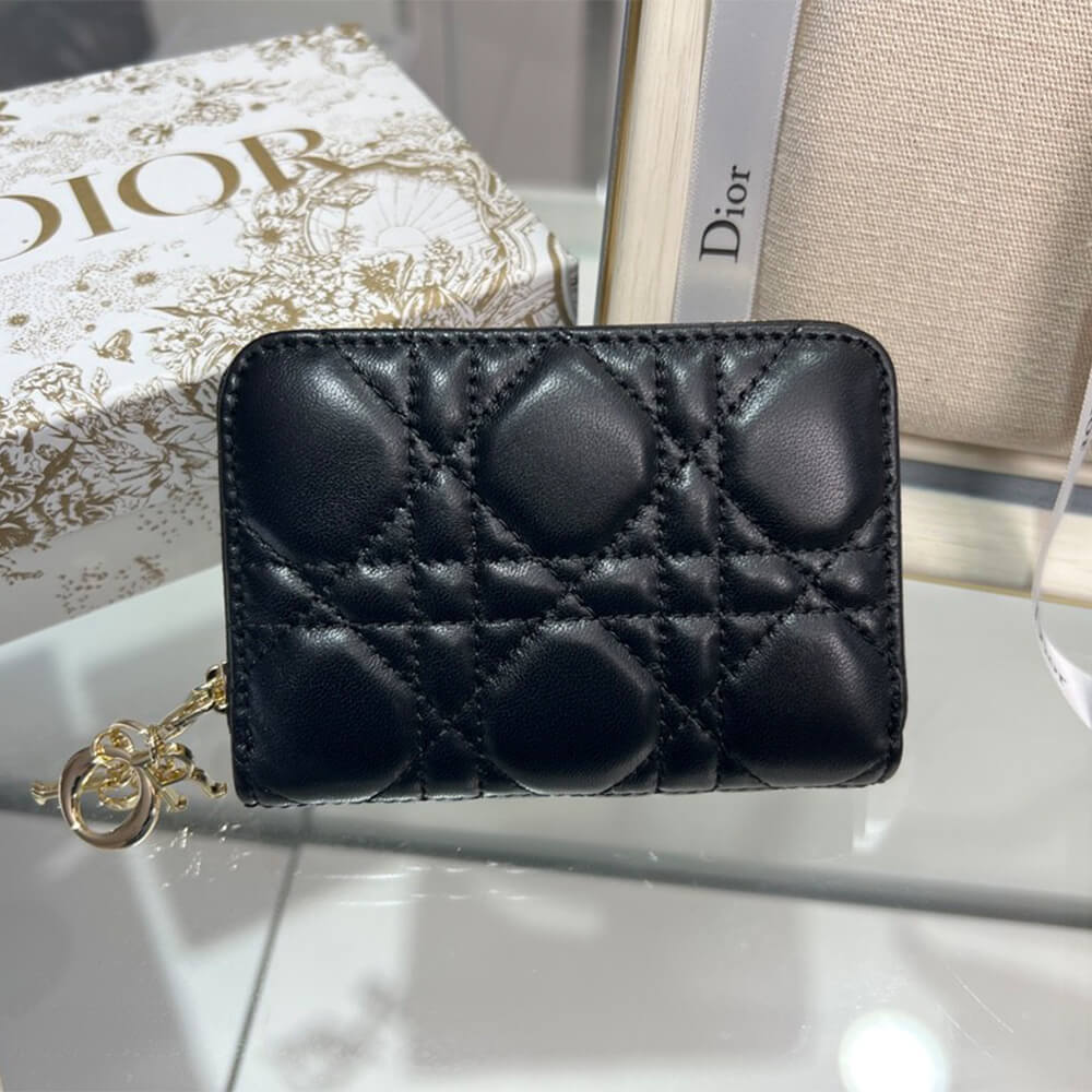 Lady Dior Voyageur Small Coin Purse - Image 2