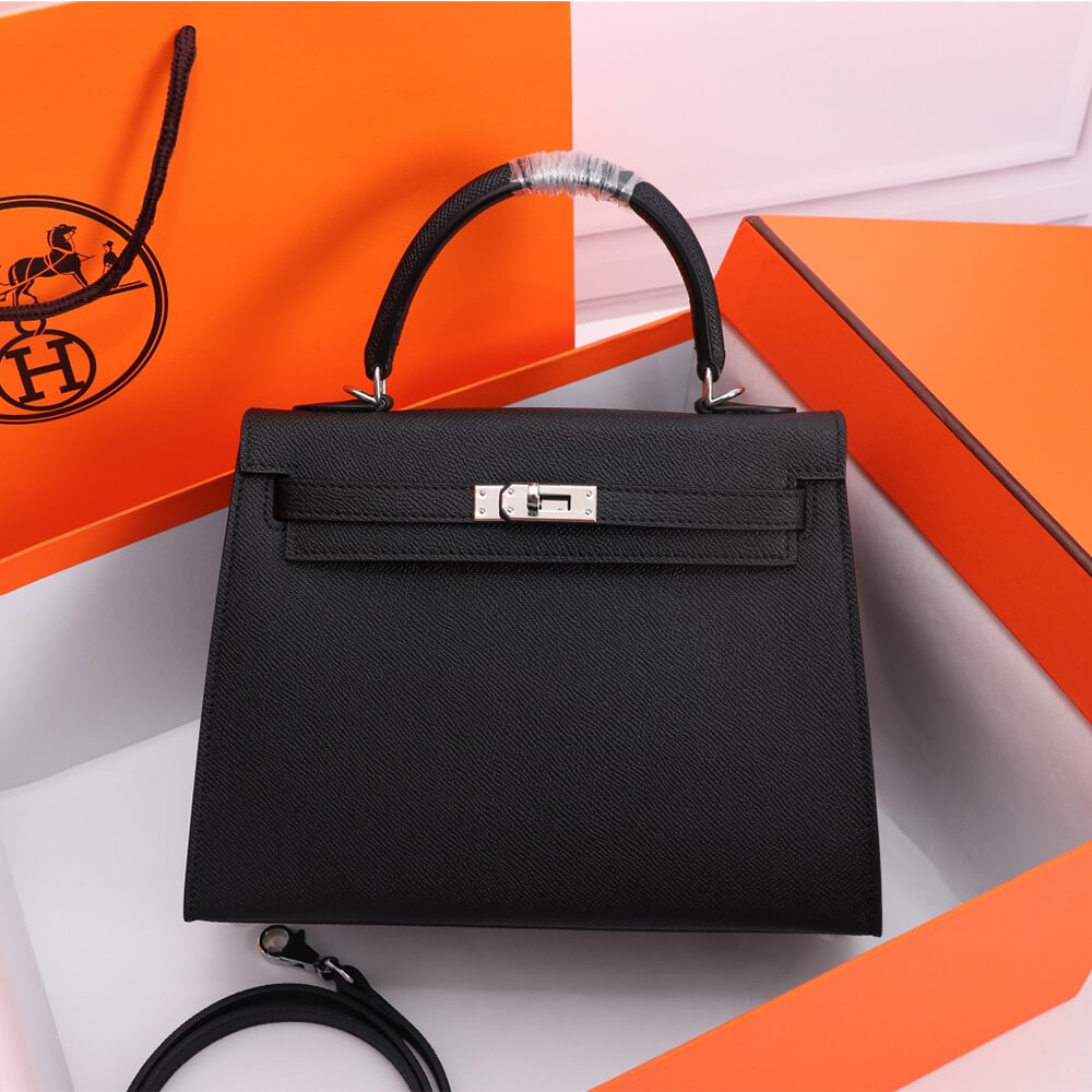 Black Hermes Kelly 25 - Image 2