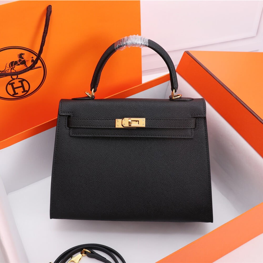 Black Hermes Kelly 25 - Image 2