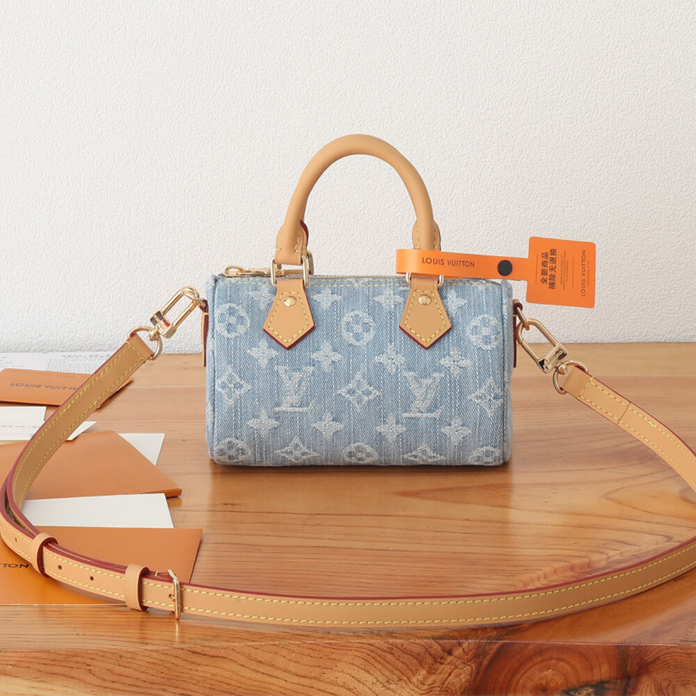 Sky Blue LV Nano Speedy - Image 2