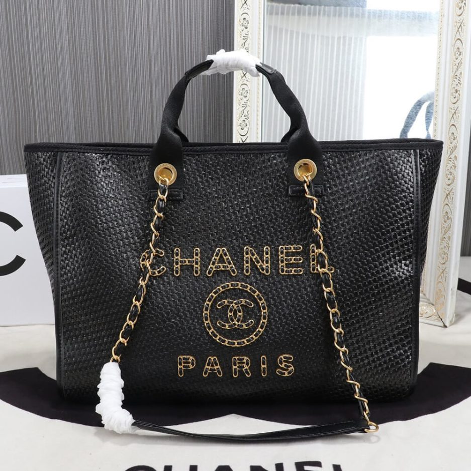 CHANEL MEDIUM DEAUVILLE TOTE - Image 2