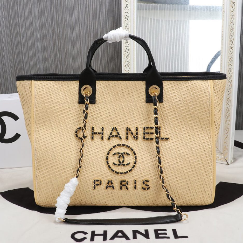 CHANEL MEDIUM DEAUVILLE TOTE - Image 2