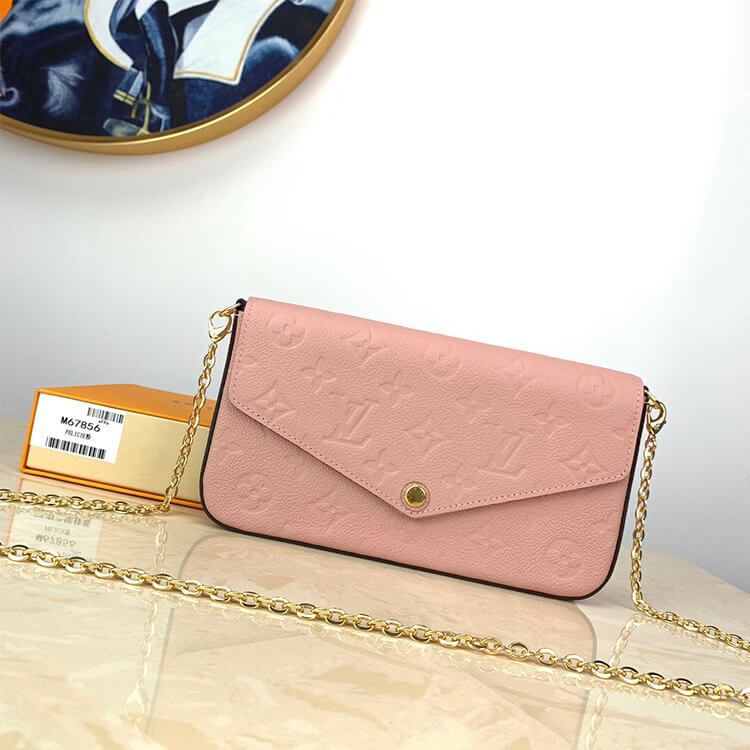 Pink LV Felicie Pochette - Image 2